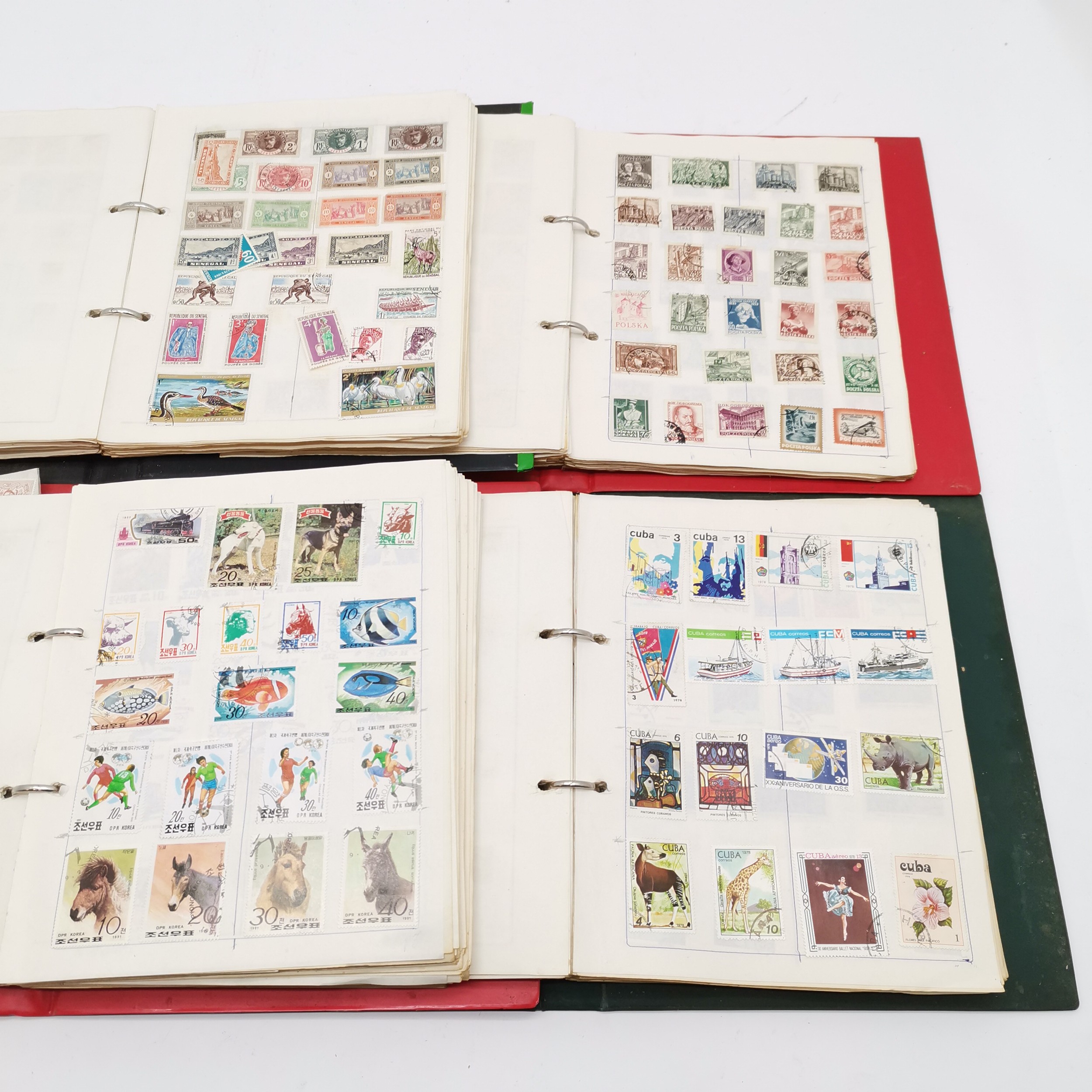 11 volumes of a world stamp collection - in mixed condition but many 1000's and well worth further - Image 15 of 16