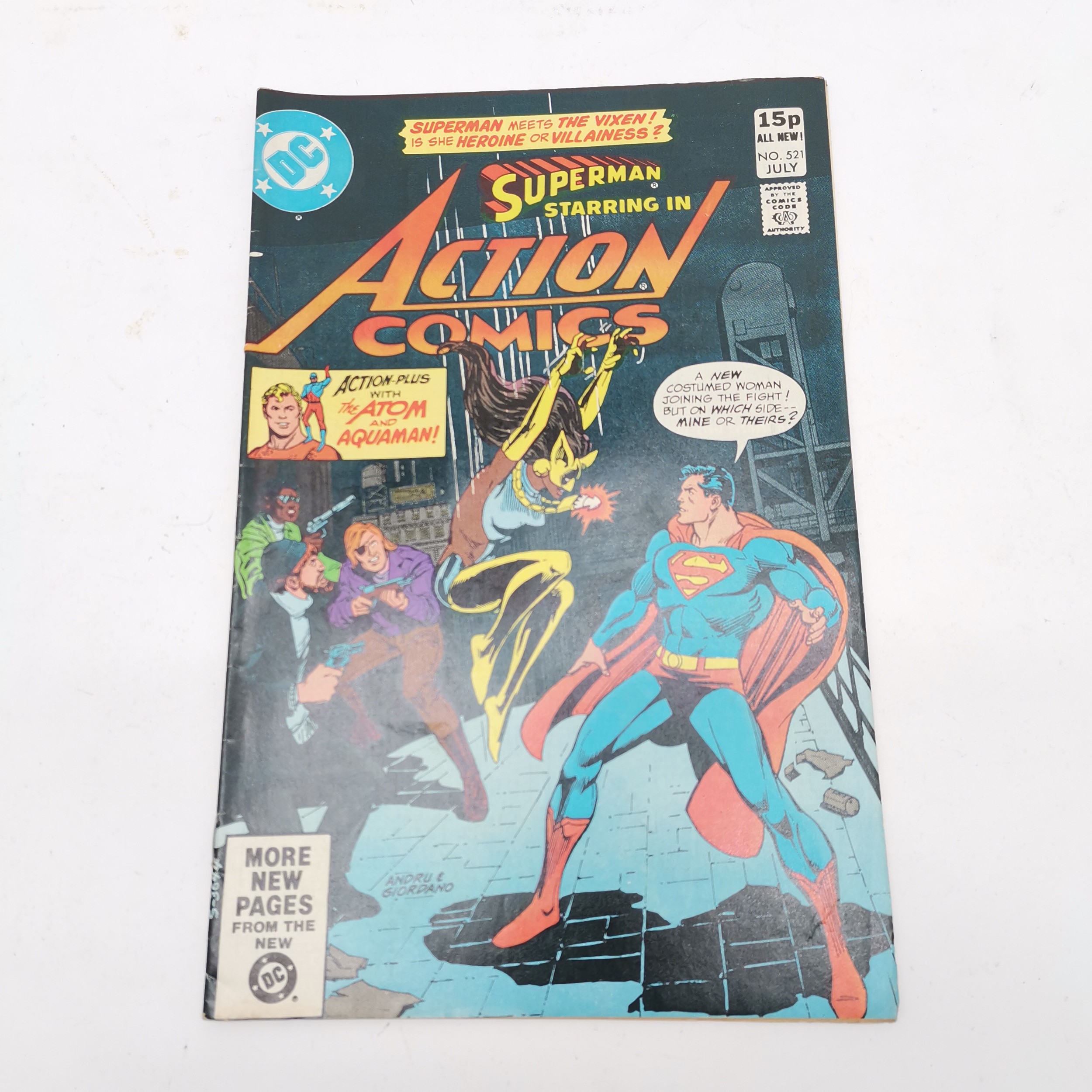 Qty of 'Superman starring in Action comics' from #402 (a/f) to #582 inc #521 the 1st appearance of - Image 6 of 7