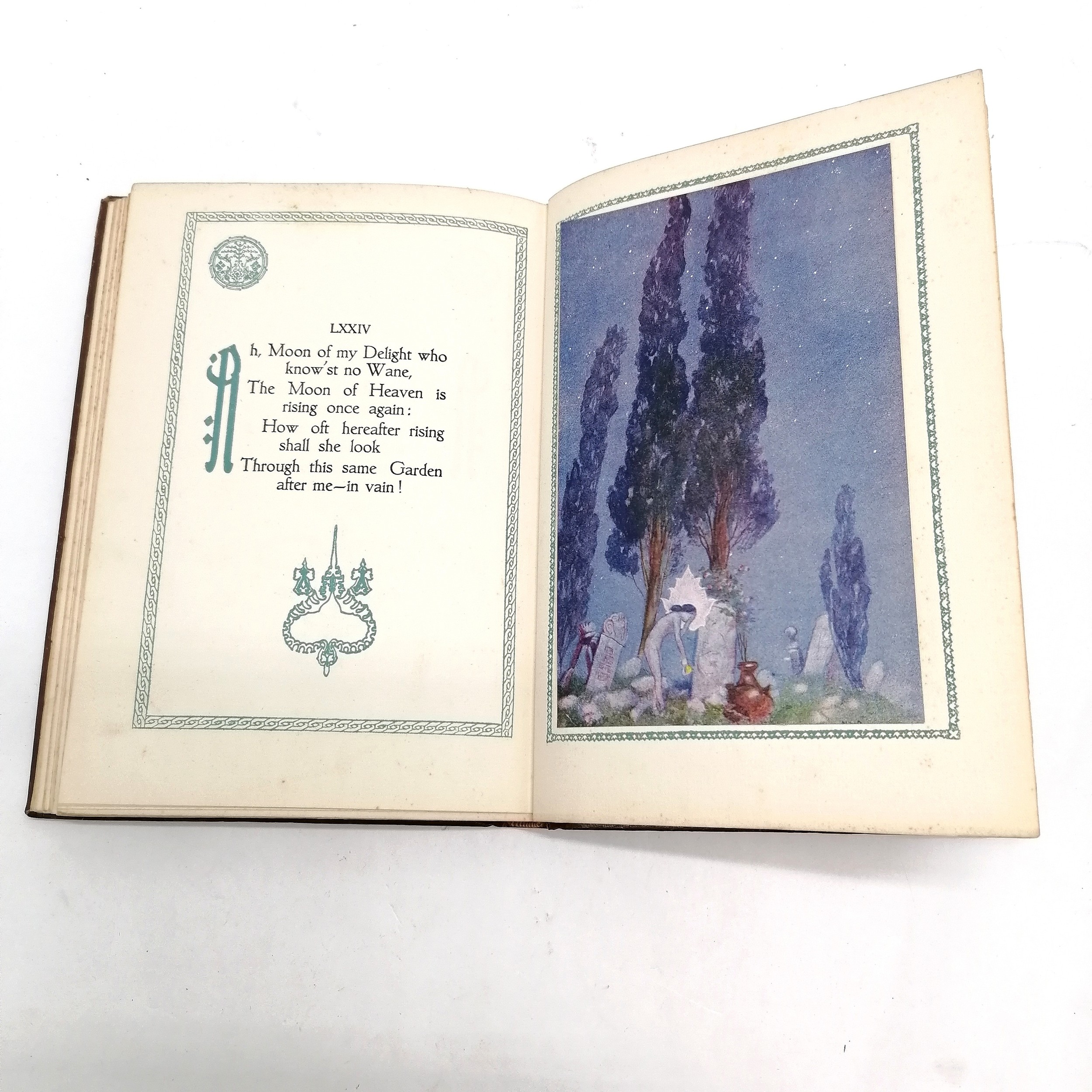 (1909+) Rubaiyat of Omar Khayyam (George Harrap) book with illustrations by William 'Willy' Andrew - Image 3 of 8