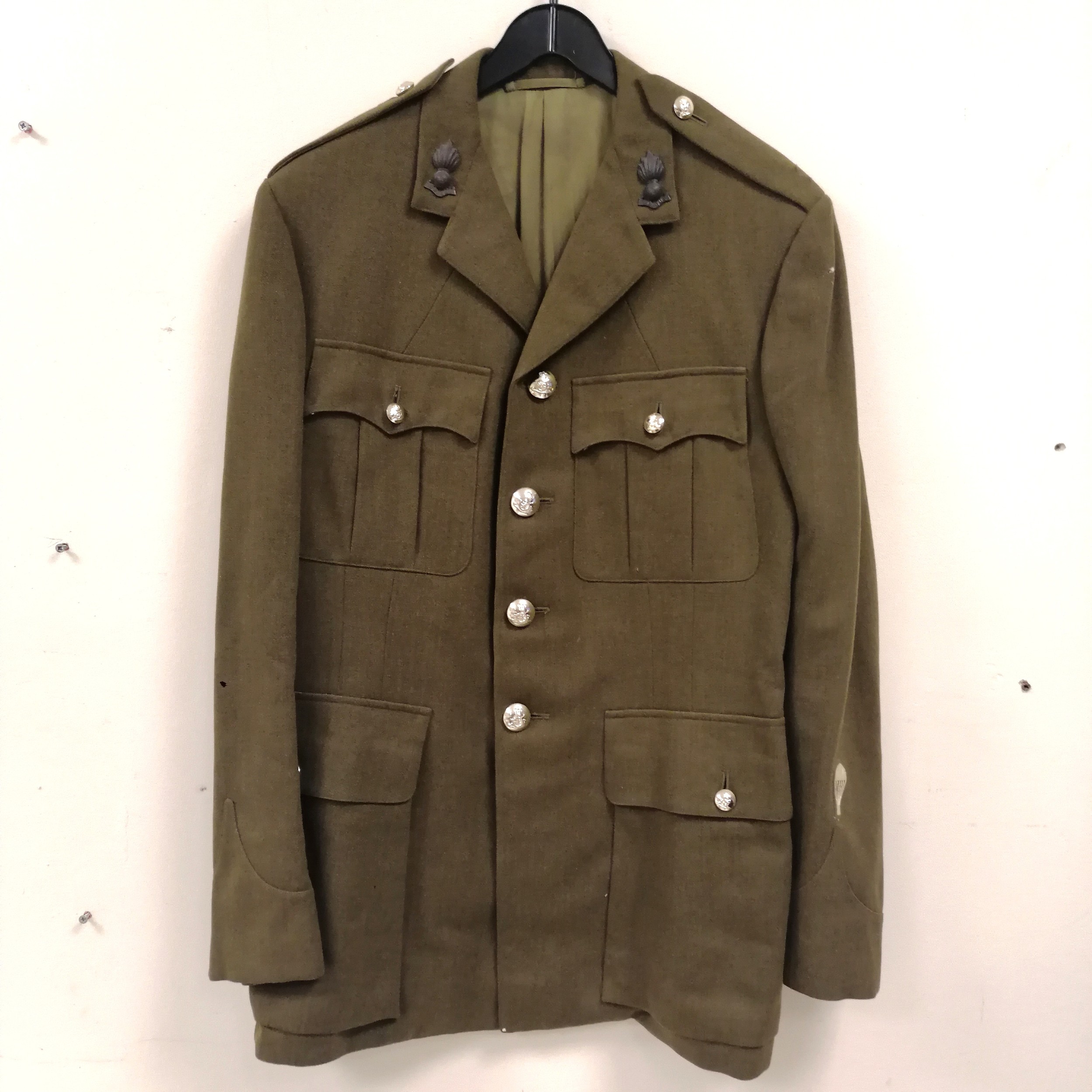 3 Royal Artillery Officers tunics, 2 sets with trousers C 1966-70 96cm chest approx. 1 jacket has - Image 8 of 9