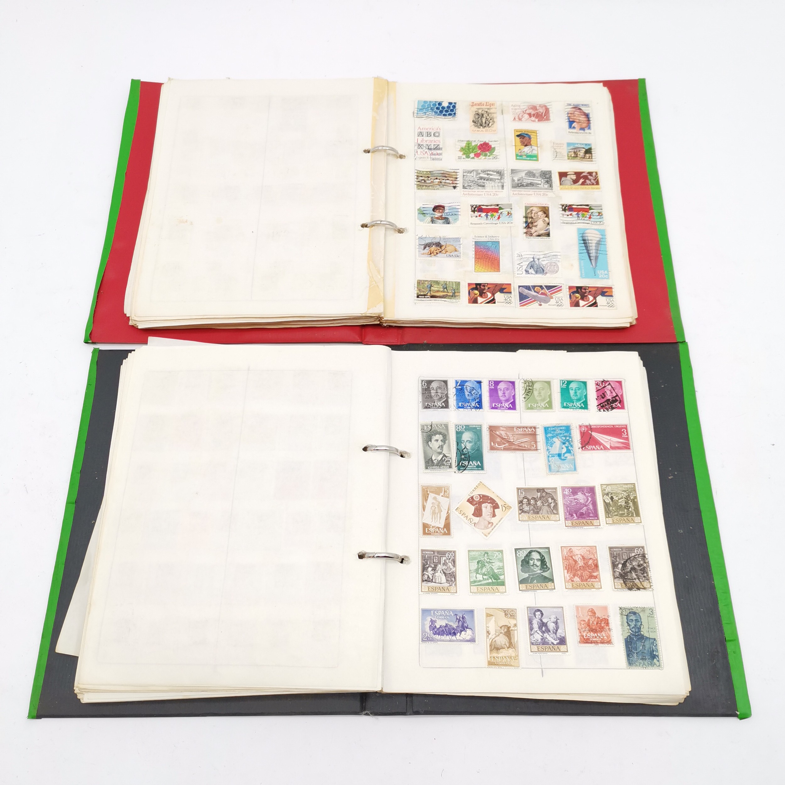 11 volumes of a world stamp collection - in mixed condition but many 1000's and well worth further - Image 7 of 16