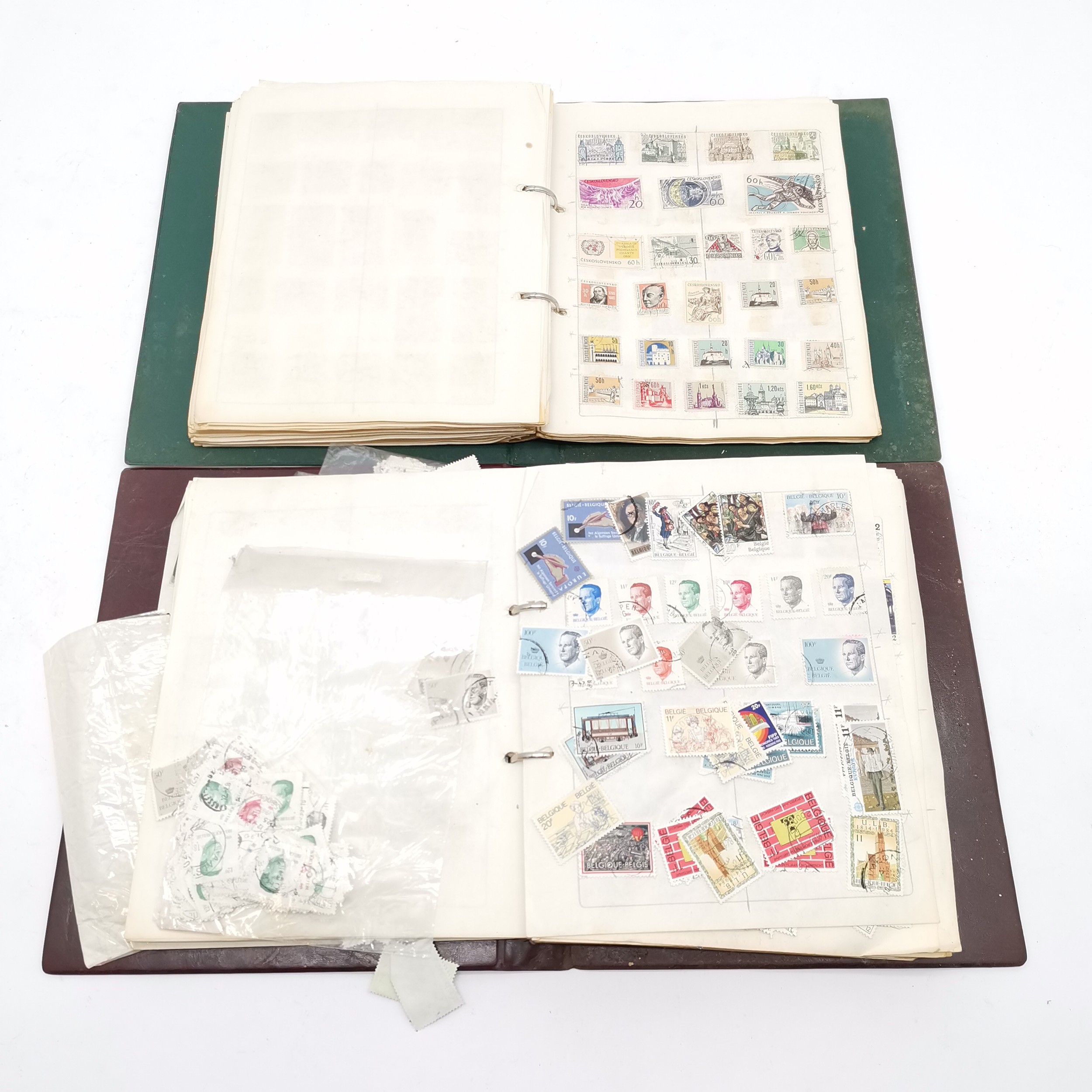 11 volumes of a world stamp collection - in mixed condition but many 1000's and well worth further - Image 9 of 16