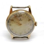 9ct gold cased Tudor Rolex wristwatch in a Rolex marked 30mm case by Dennison - total weight 23.6g &