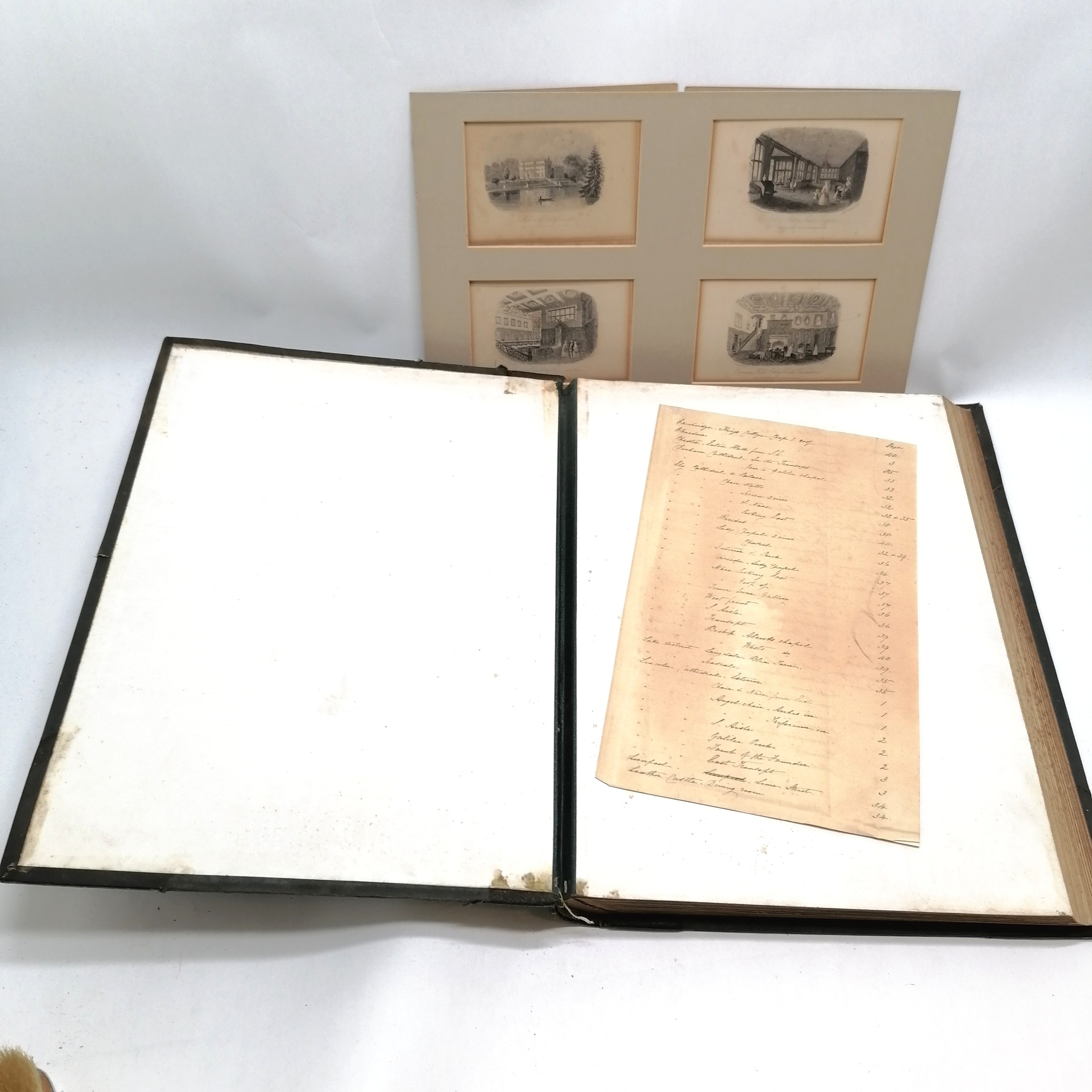 Large album of antique photographs with annotation inc Caledonian canal, castles etc - album, 43cm x - Image 10 of 11