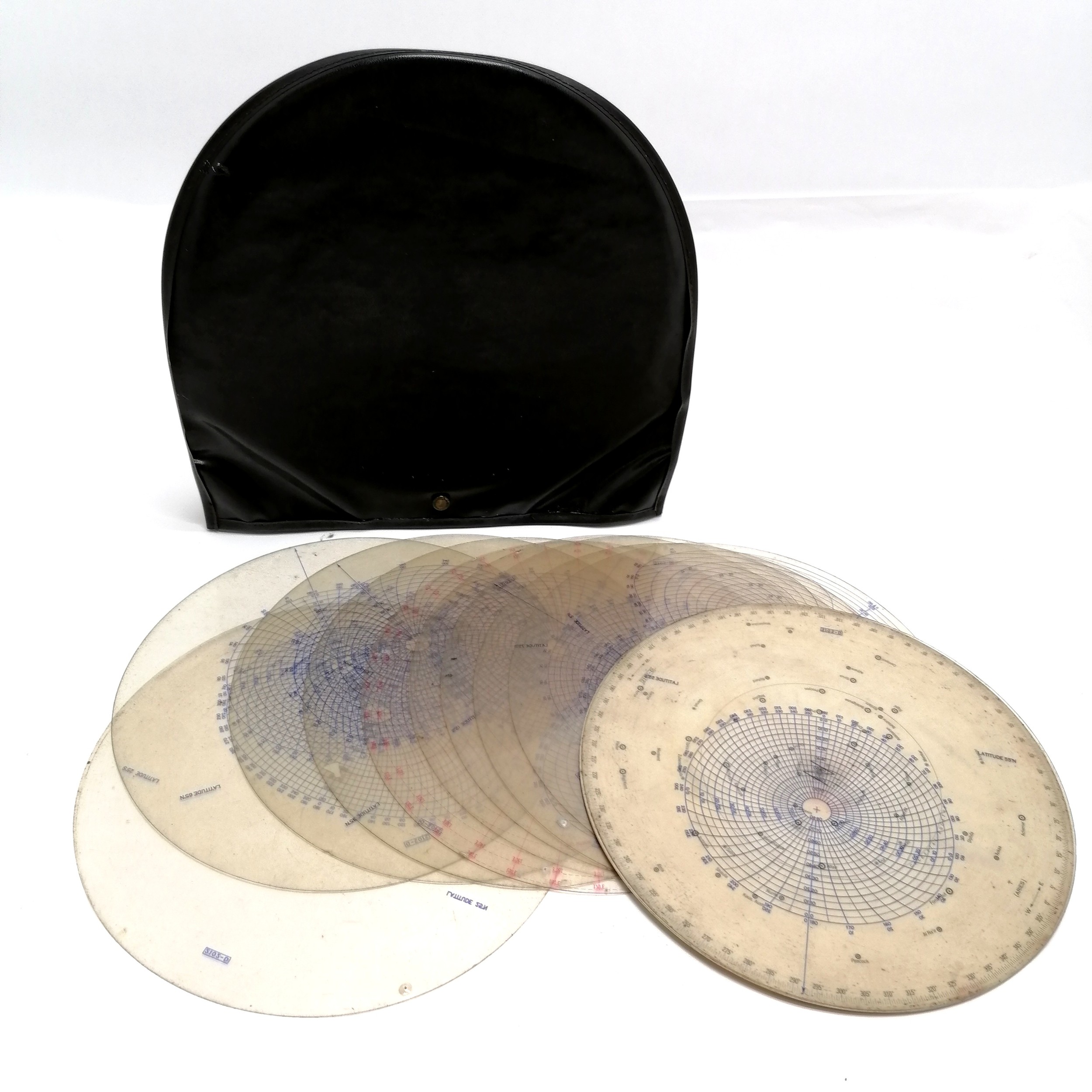 Vintage Weems & Plath Marine Navigation Star Finder 2102-D (22cm diameter) in original flight - Image 2 of 2