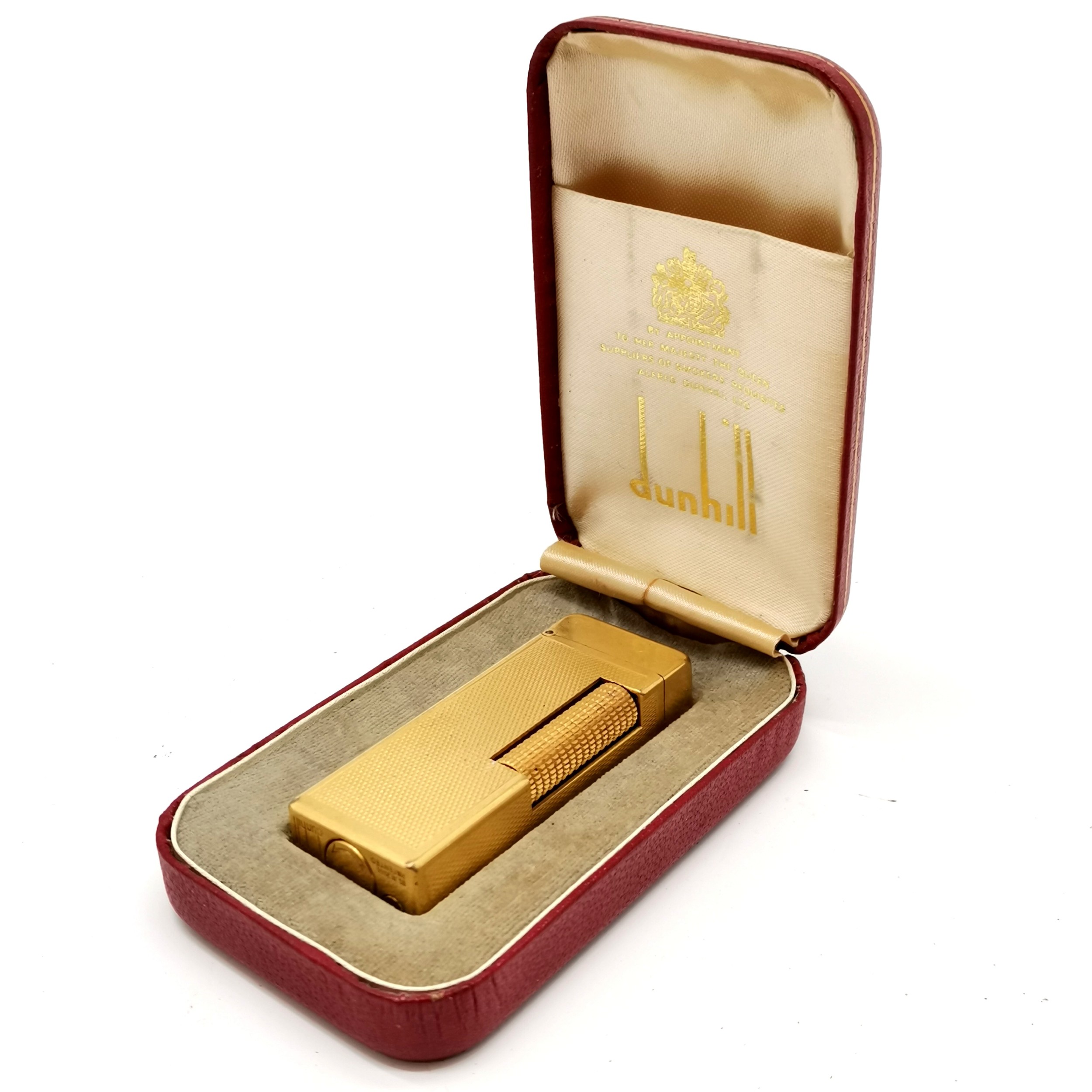 Dunhill Rollagas lighter (in original box with instructions) t/w Dupont silver plated lighter - Image 3 of 3