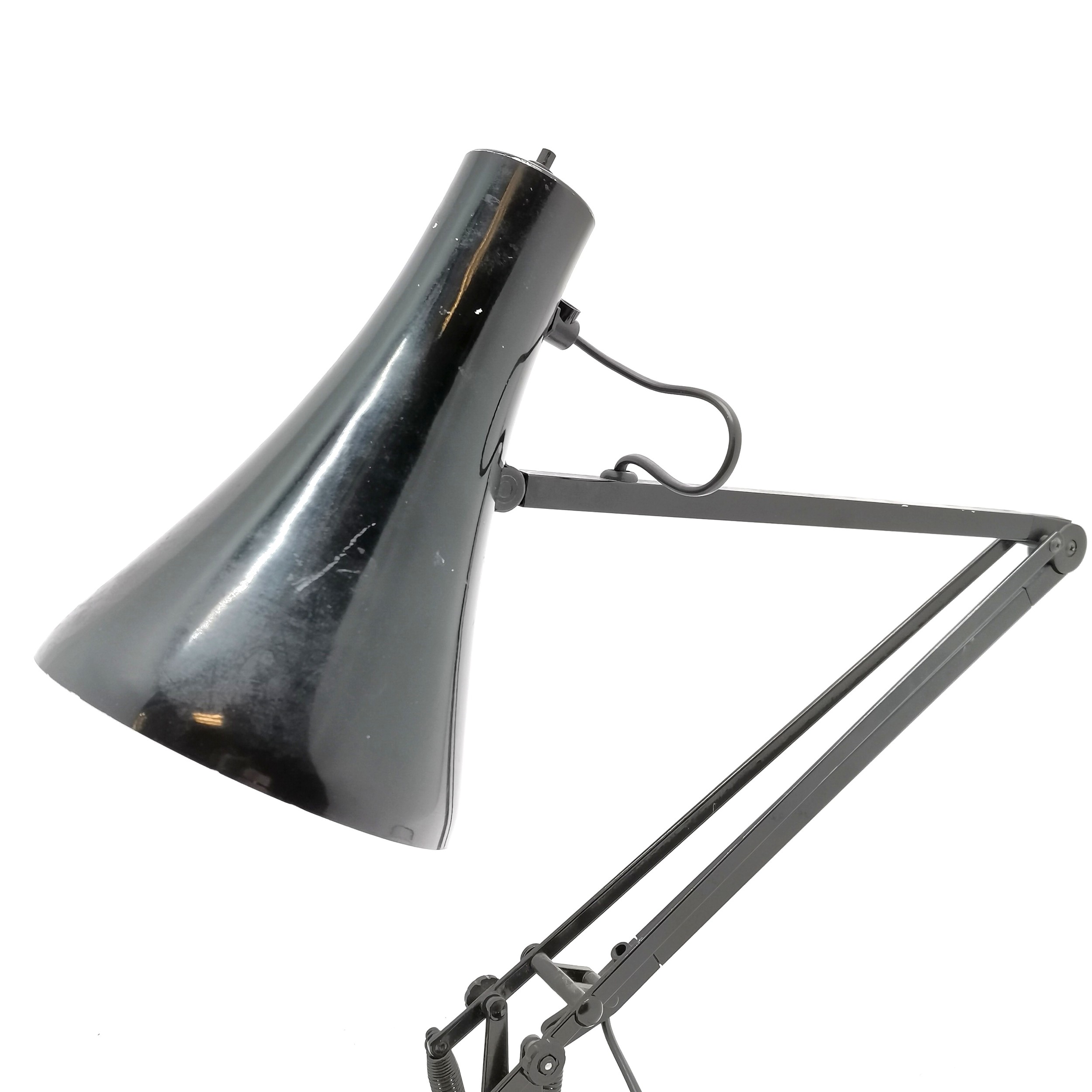 Black Anglepoise lamp - some small losses to the paint finish - Image 2 of 2