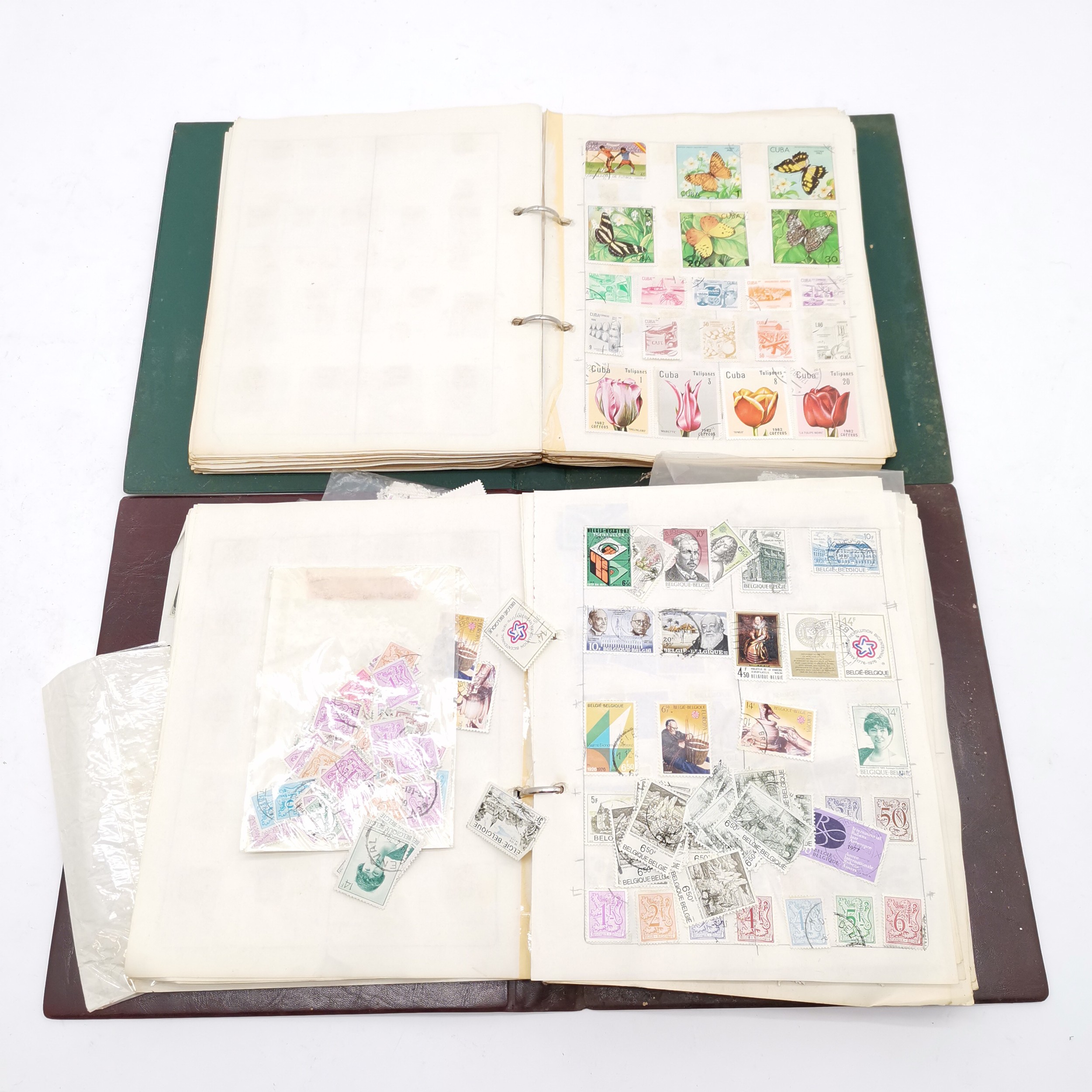 11 volumes of a world stamp collection - in mixed condition but many 1000's and well worth further - Image 10 of 16