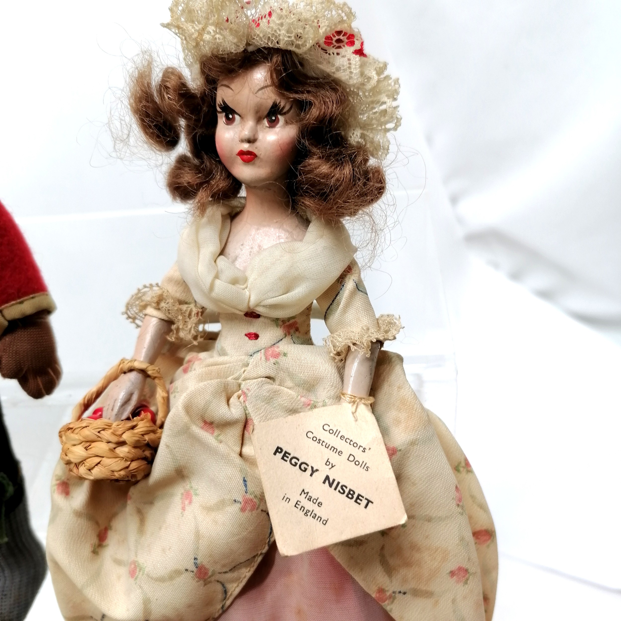 A vintage collection of 18 costume dolls the talest 36cm high including Nistis Spanish doll, Peggy - Image 12 of 12