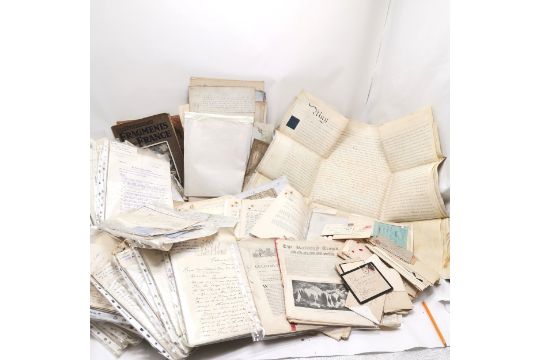 Large qty of ephemera / deeds / letters inc antique - Image 12 of 12