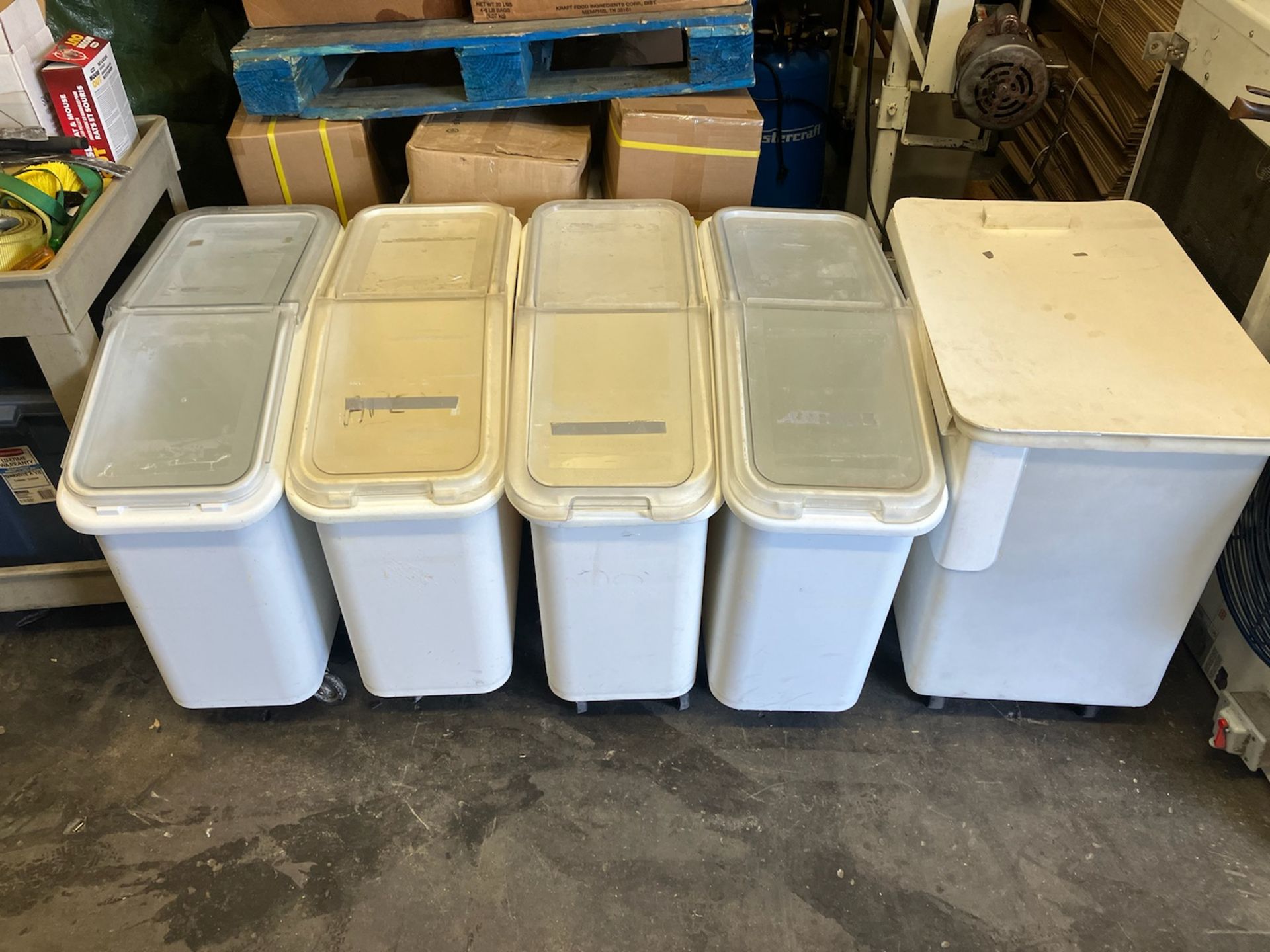 5 Bulk Flour Bins