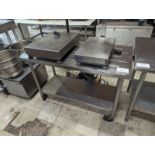 48 x 24" Two Tier Stainless Steel Table