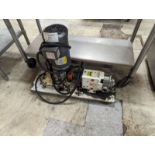 2 HP Stainless Steel Fluid Pump on Casters