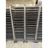 2 Bakers Racks with Trays