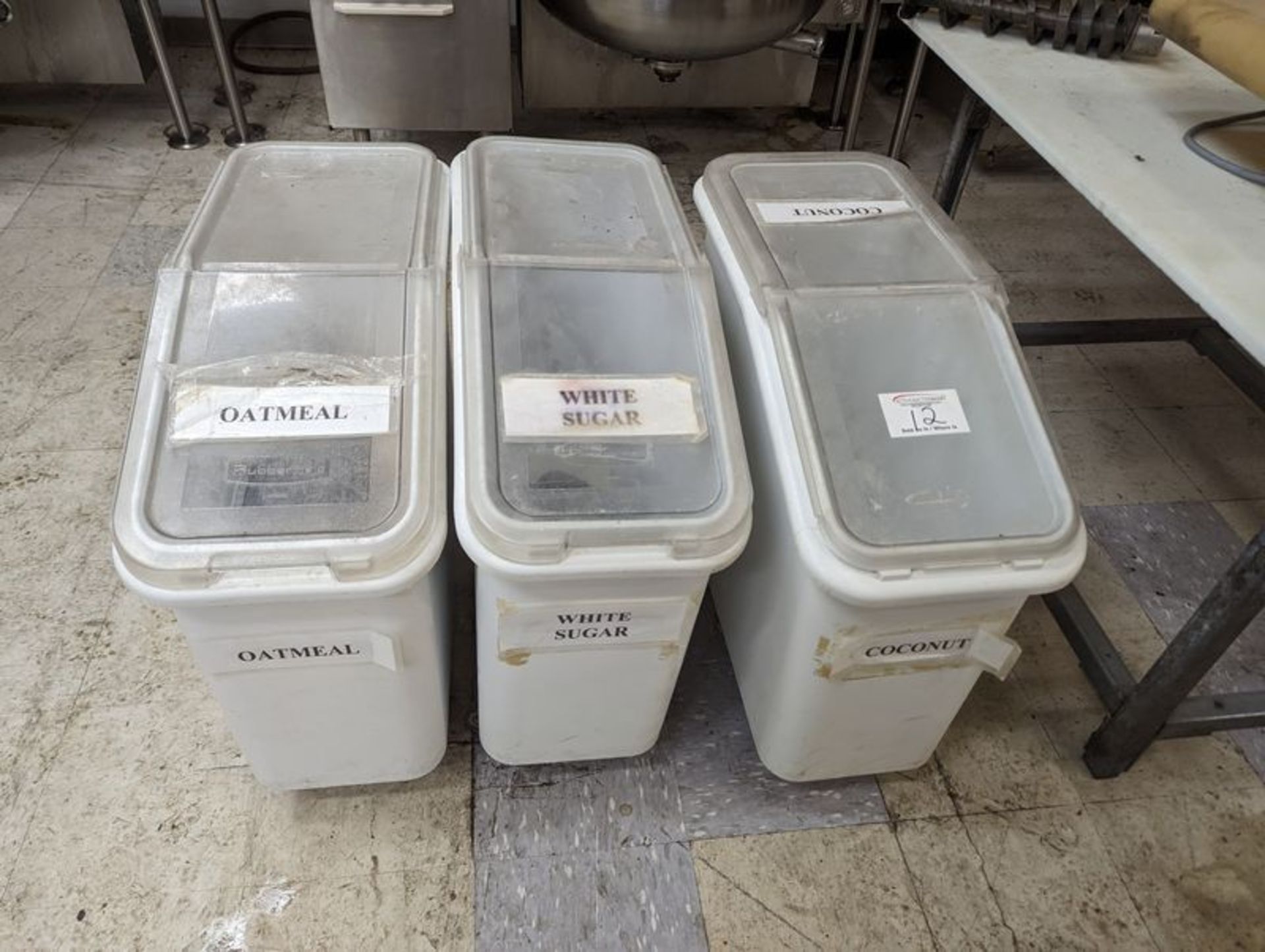 3 Bulk Ingredient Bins