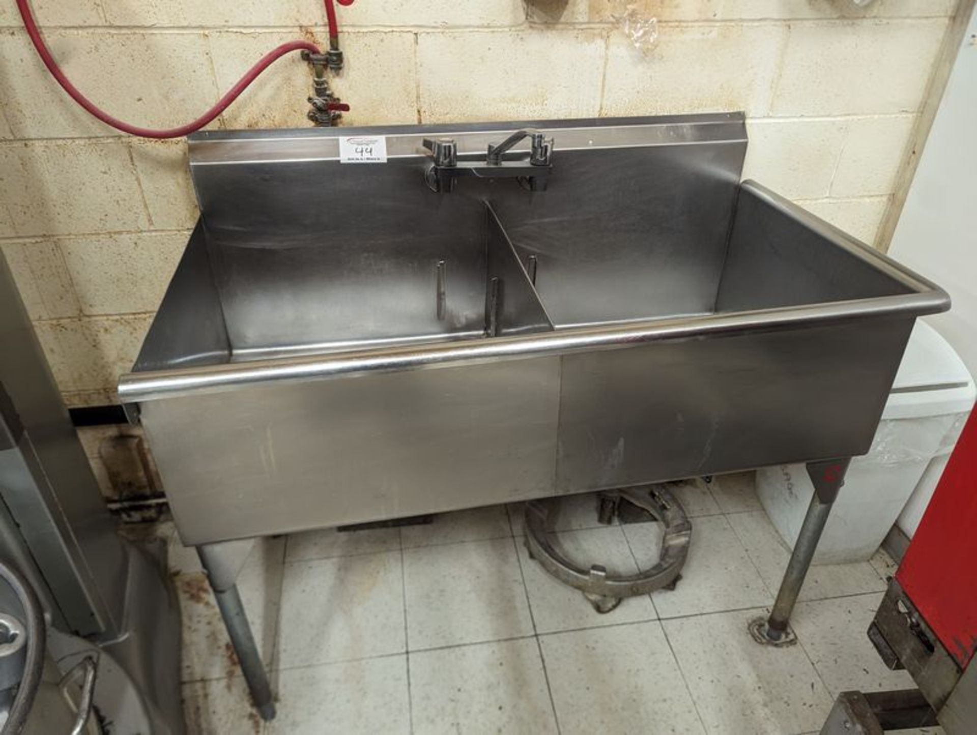 2 Compartment Stainless Steel Sink