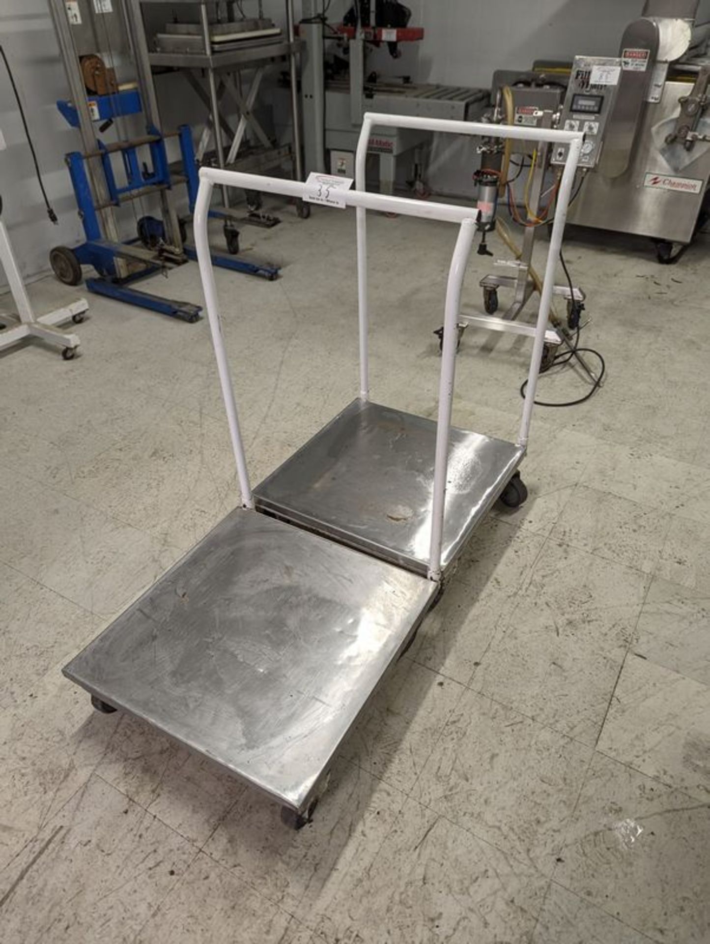 2 Stainless Steel Trolleys