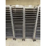 2 Bakers Racks with Trays