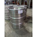 6 Stainless Steel Kegs