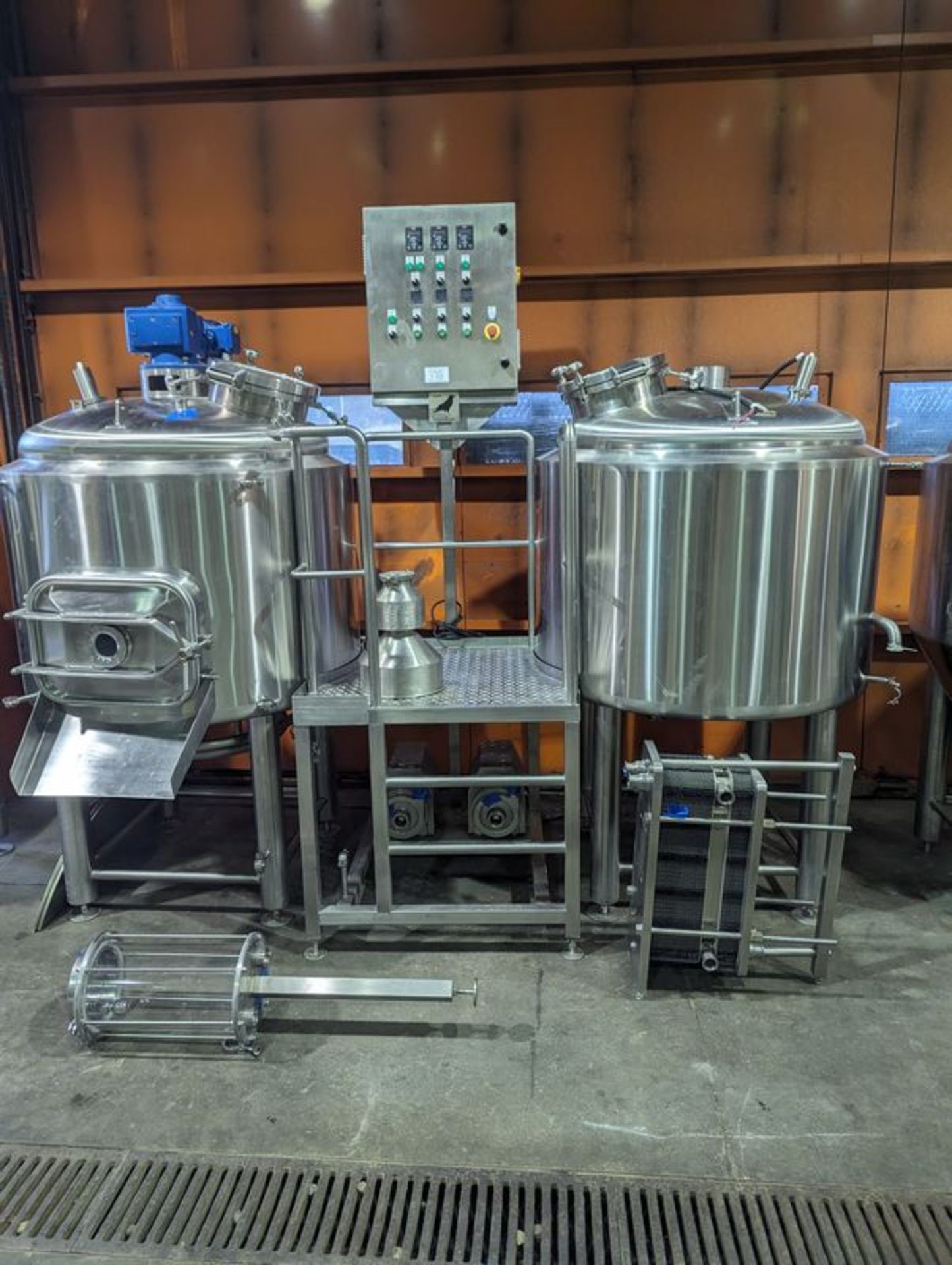 NRM 5 BBL Brewhouse. Original Cost $59,000.00. New in 2022.