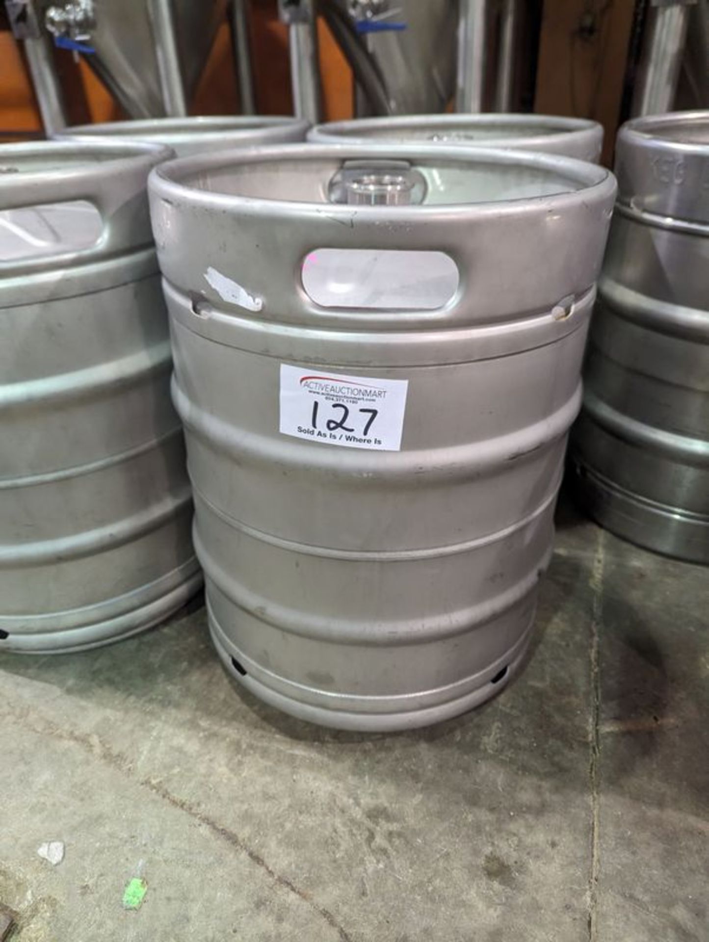 6 Stainless Steel Kegs