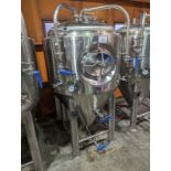 NRM 5HL Stainless Steel Jacketed Brew Tank. Installed New in 2022