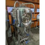 NRM 5HL Stainless Steel Jacketed Brew Tank. Installed New in 2022