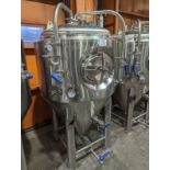 NRM 5HL Stainless Steel Jacketed Brew Tank. Installed New in 2022