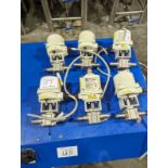 6 Promation Engineering Model P1-120N4 Pneumatic Actuators