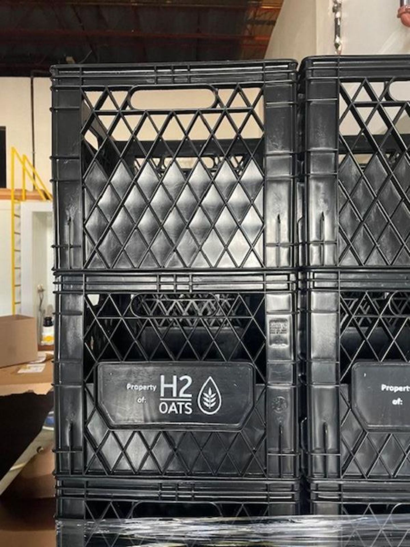 60 Black Milk Crates. Purchased New - Cost $15.50 each - Image 2 of 2