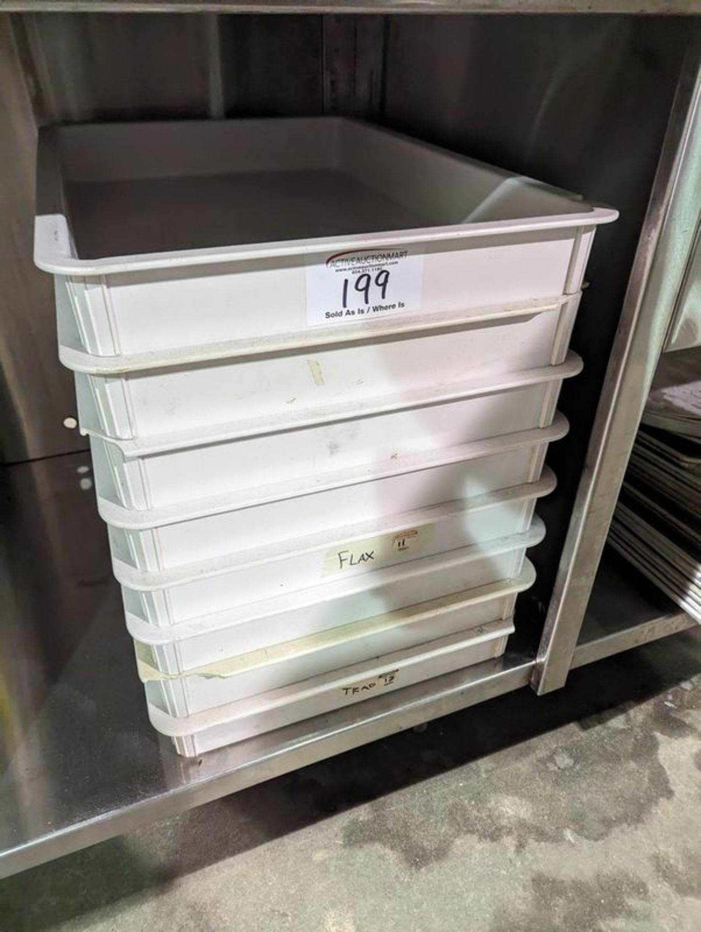 8 Dough Rising Bins