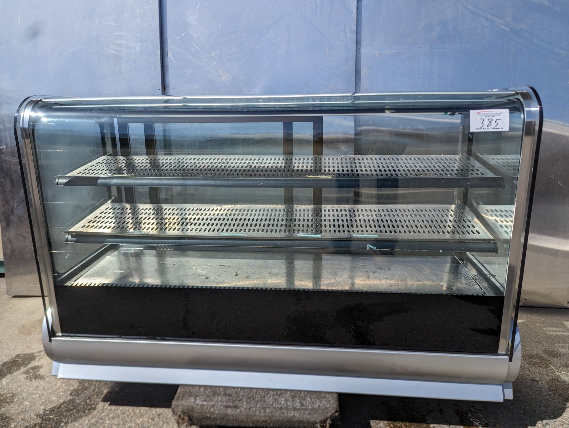 Vollrath 60" Display Cooler - Note Glass Cracked on Top