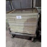 50 Baking Sheets on Cart