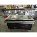 5 ft Self Contained Salad Bar with Tray Rails