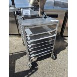 Half Size Bakers Rack with Trays