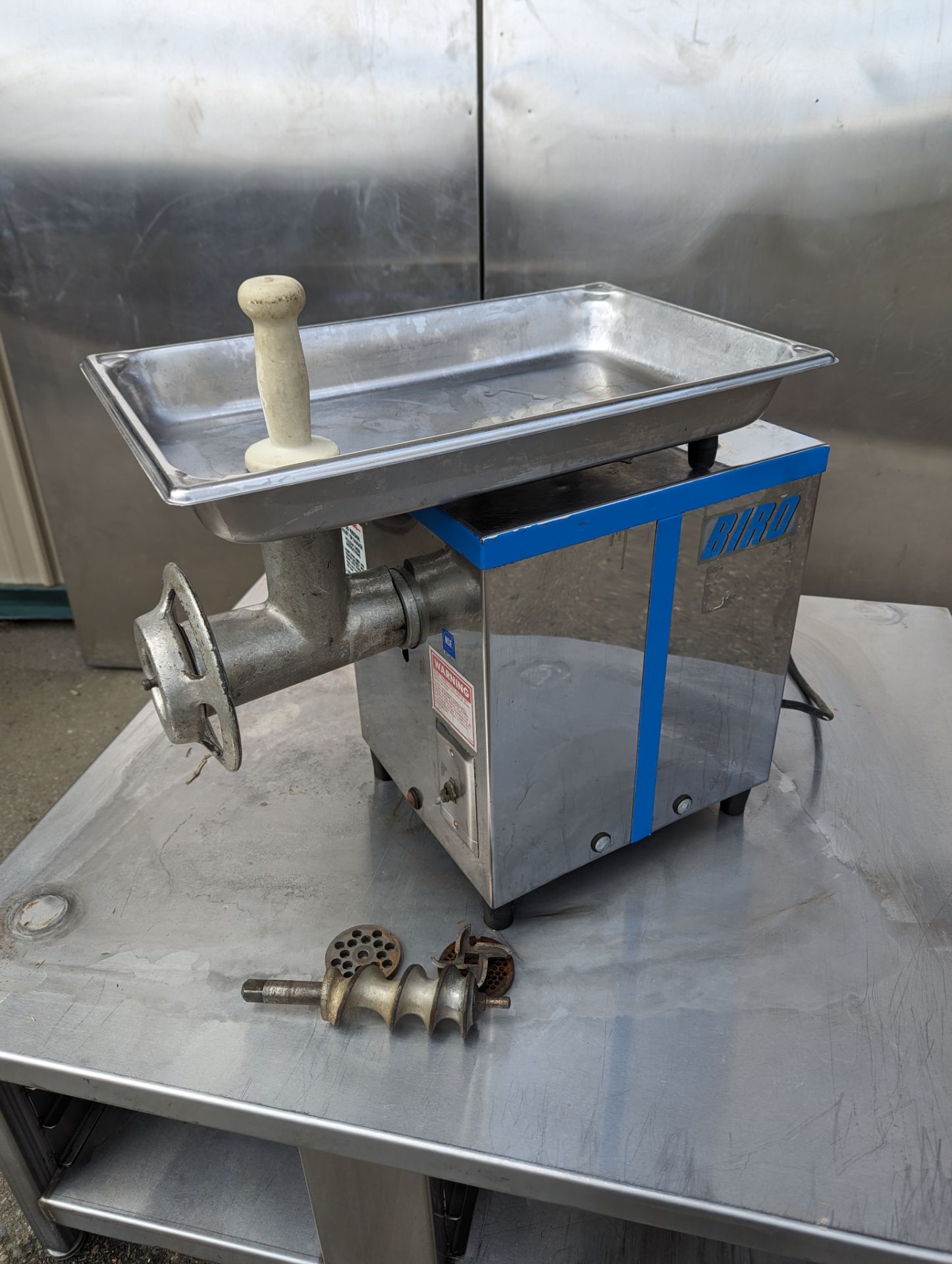Biro Single Phase Counter Top Meat Grinder