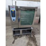 Rational SCC102 Combi Oven on Welded Stand