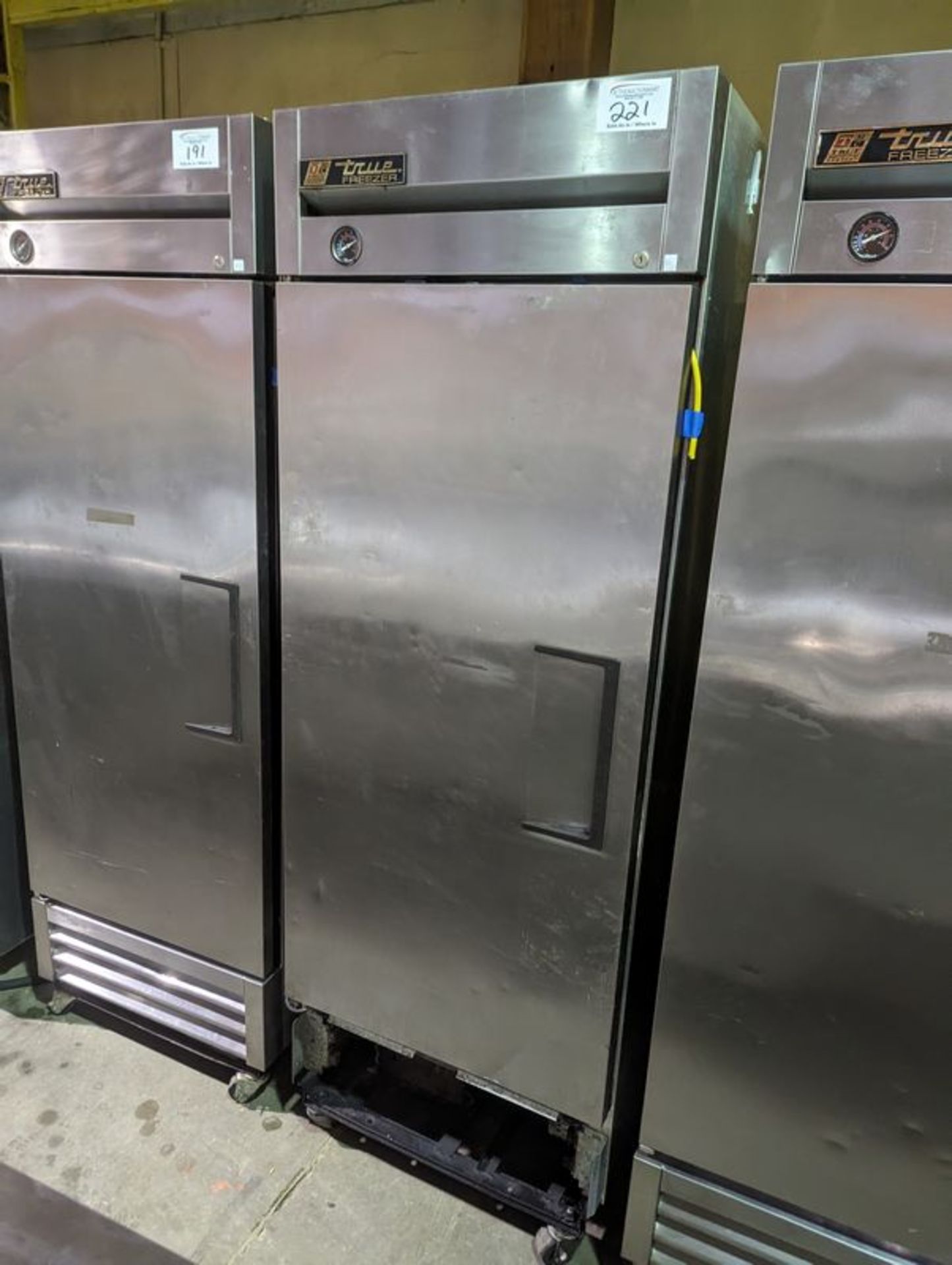 True Single Door Freezer - Note: Missing Front Cover