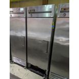 True Single Door Freezer - Note: Missing Front Cover