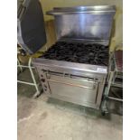 Montague 6 Burner Range with Convection Oven