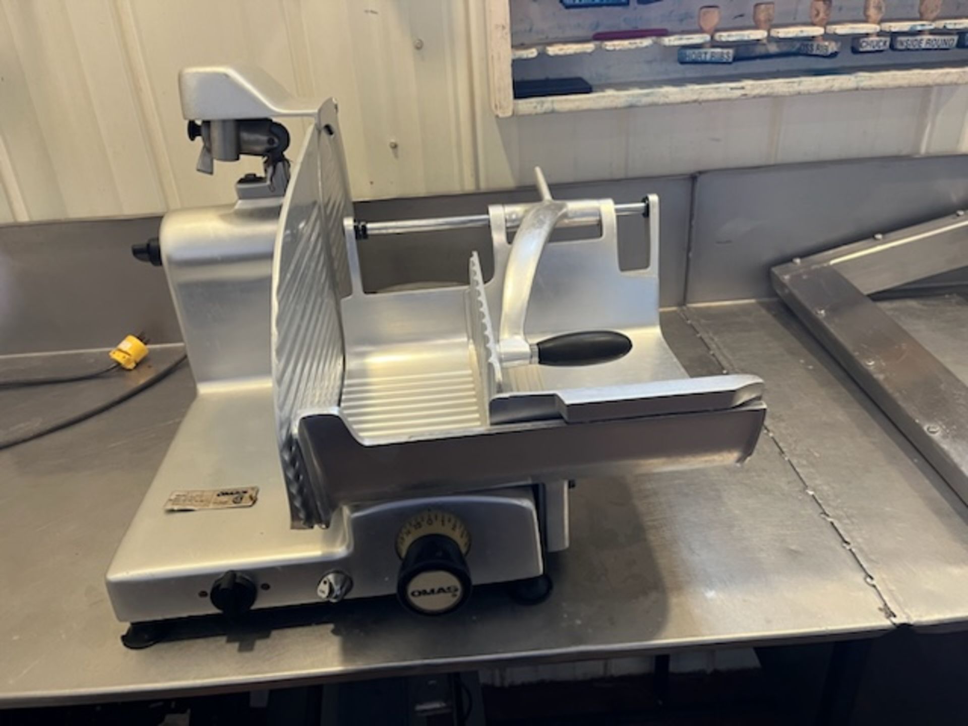 Omas Meat Slicer with Grinder