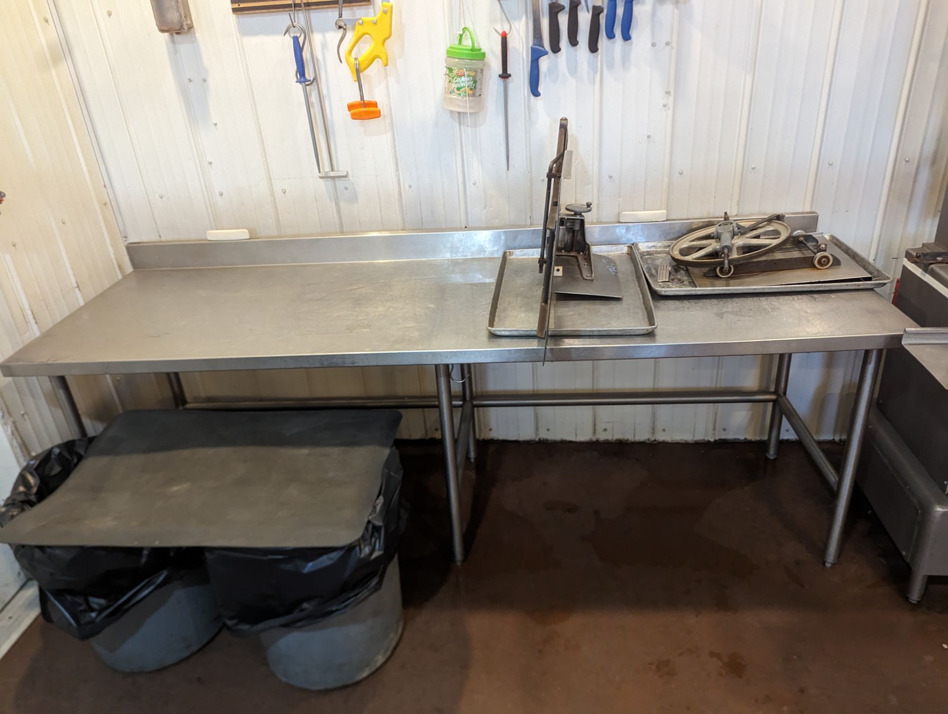 96" Stainless Steel Work Table