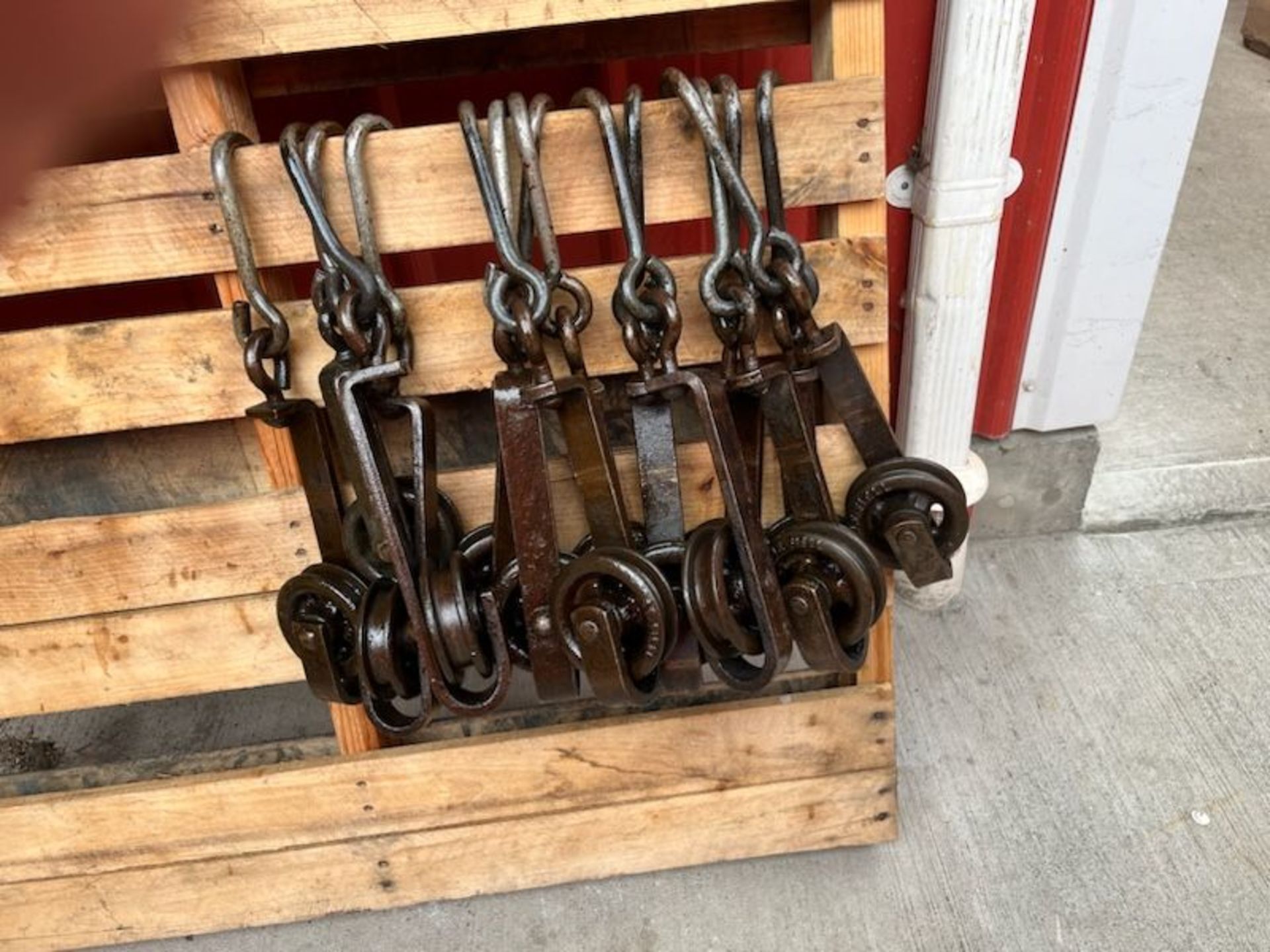 14, 3" Rollers with Metal Hooks