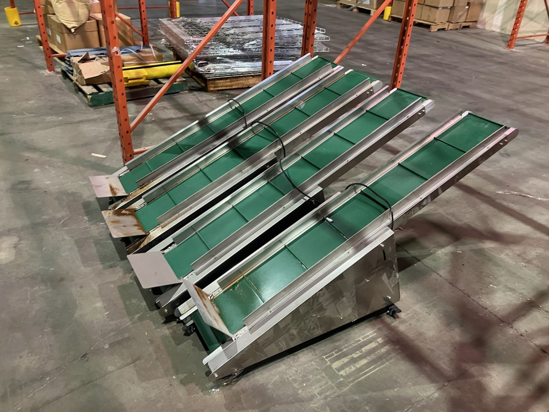 4, Approx. 4 ft Electric Conveyors