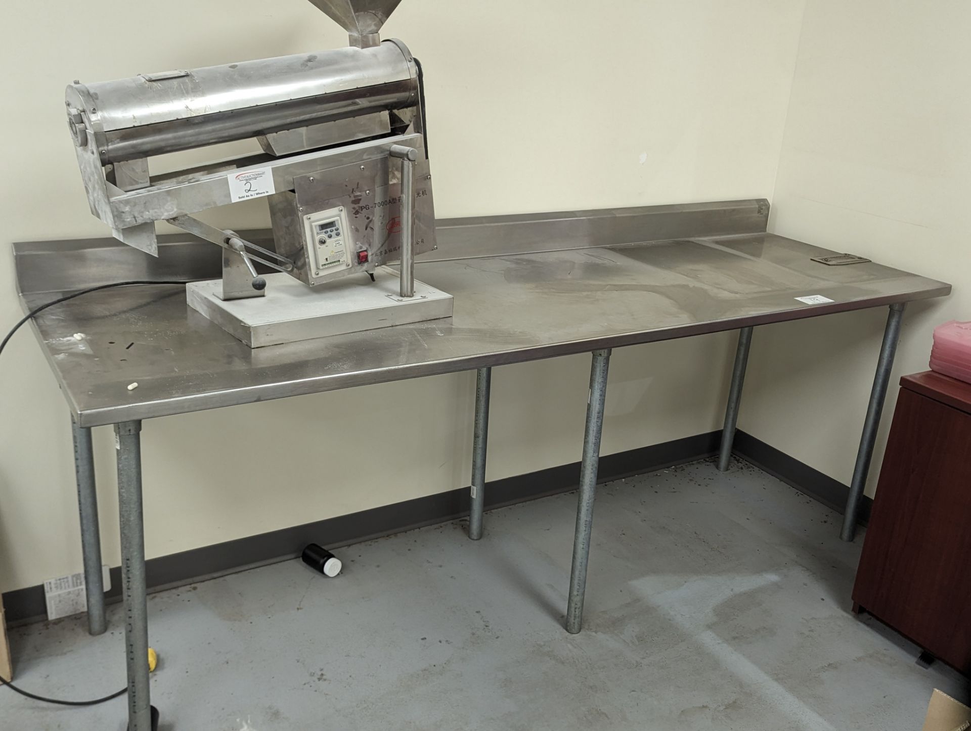 8 ft Stainless Steel Work Table