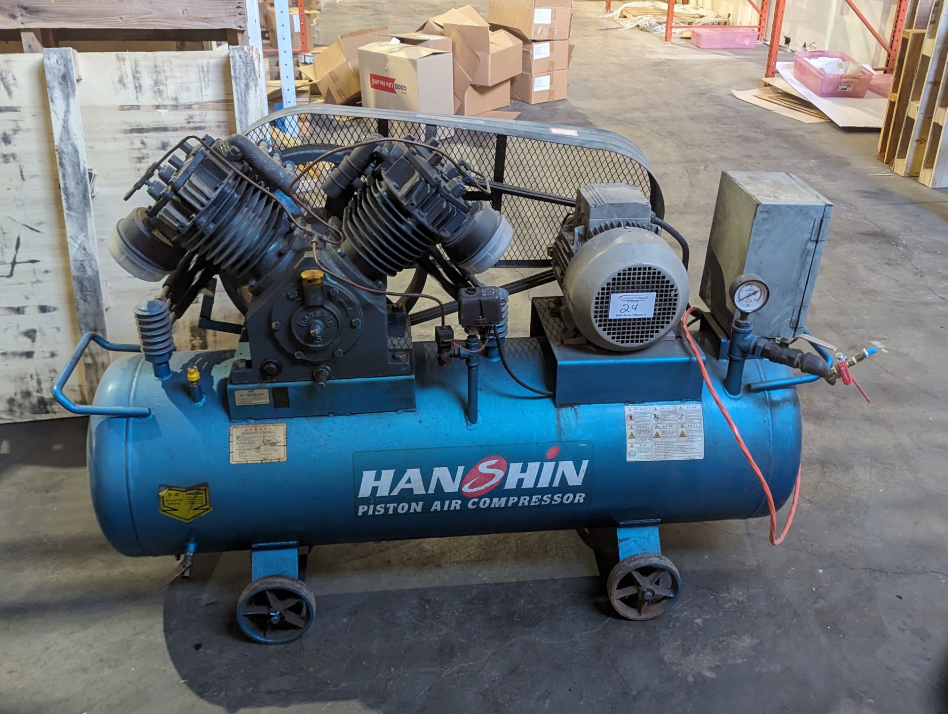 Hanshin 10 HP Air Compressor