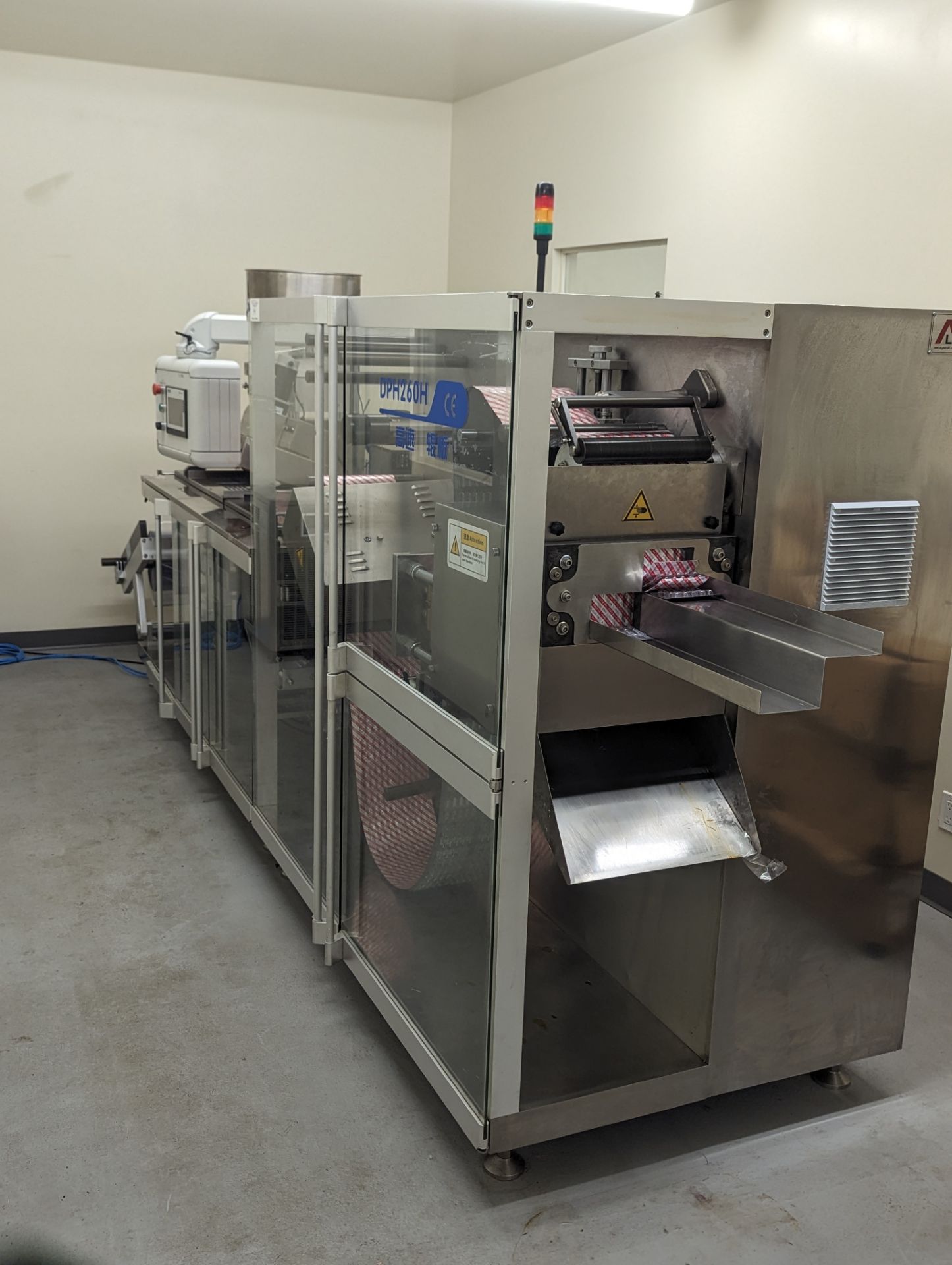 Aligned DPH260H Blister Strip Packaging Machine with Cooling System. Purchased 2022 - $114,000 USD - Image 3 of 3