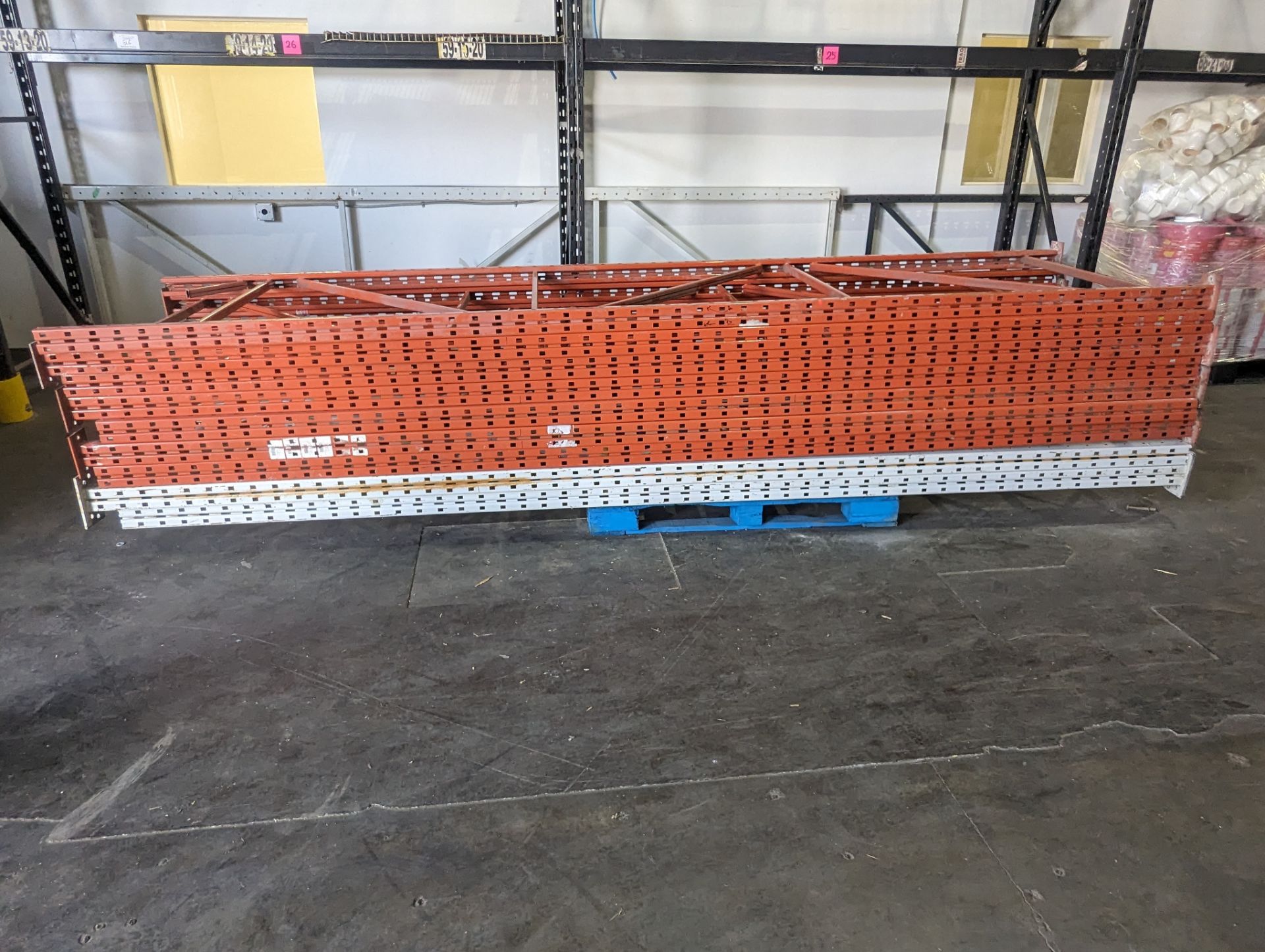 8 Sections of 12ft x 96" Pallet Racking - Image 2 of 3