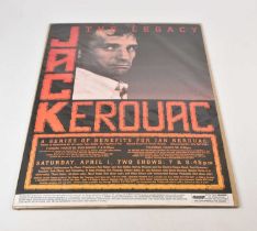 JACK KEROUAC; American one sheet poster, approx. 65 x 45cm, unframed. Condition Report: Fitted