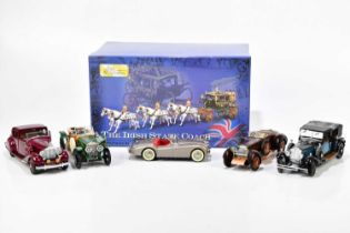 FRANKLIN MINT & OTHER; a large collection of boxed model vehicles.